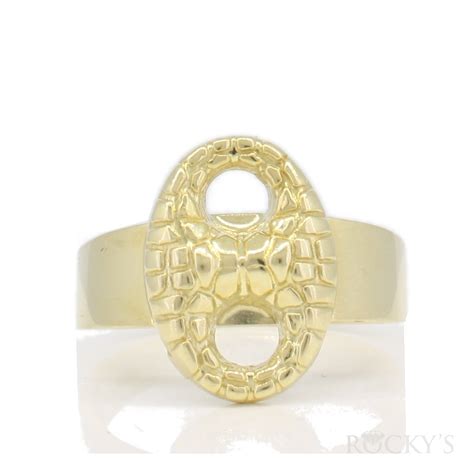 gucci link ring gold|men's gold gucci rings.